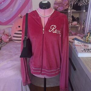 Rocawear Women's Red Zip-Up Jacket